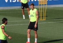 Alexander Sørloth palasi harjoituskentälle ja valmistautuu Atlético Madridin vierailuun Alavésiin