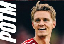 Kehuu upeaa Martin Ødegaardia: “Ilo katsoa!”