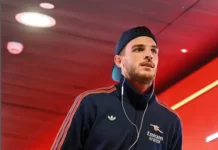 Declan Ricen uusi palkka tulee olemaan £350,000 viikossa